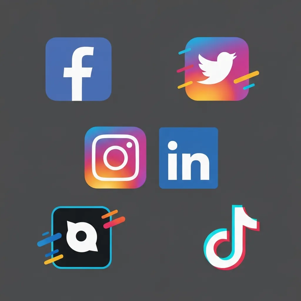 Multiple social media platforms